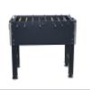 Foosball Table Set Soccer Game Table 54.5" x 29.3" x 33.9" Heavy-Duty Legs with 4 Balls for Indoor Game Room Black view 4