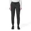 Carhartt Force Cross-Flex Scrubs for Women, Cargo Jogger Scrub Pant - Black, M Petite view 2