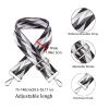 Replacement Strap Purse Strap Replacement Shoulder Bag Strap Women's Purse Jacquard Braided 5CM Wider and Thicker Replacement Handbag Belt Straps for Crossbody (Color : KE150-A11, Size : Gun Black B view 3
