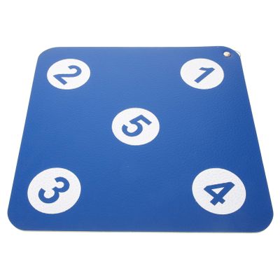 BESPORTBLE Fencing Training Equipment Fencing for Foil and Epee with Five Bullseye, Self-Training Auxiliary, Home Equipment for Fencer Dark Blue