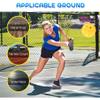 Match Buddy Pickleball Trainer,Portable Match Buddy Pickleball Trainer for Solo Practice and Performance Improvement,Pickleball Practice Rebounder Ball with String. (Green) view 2