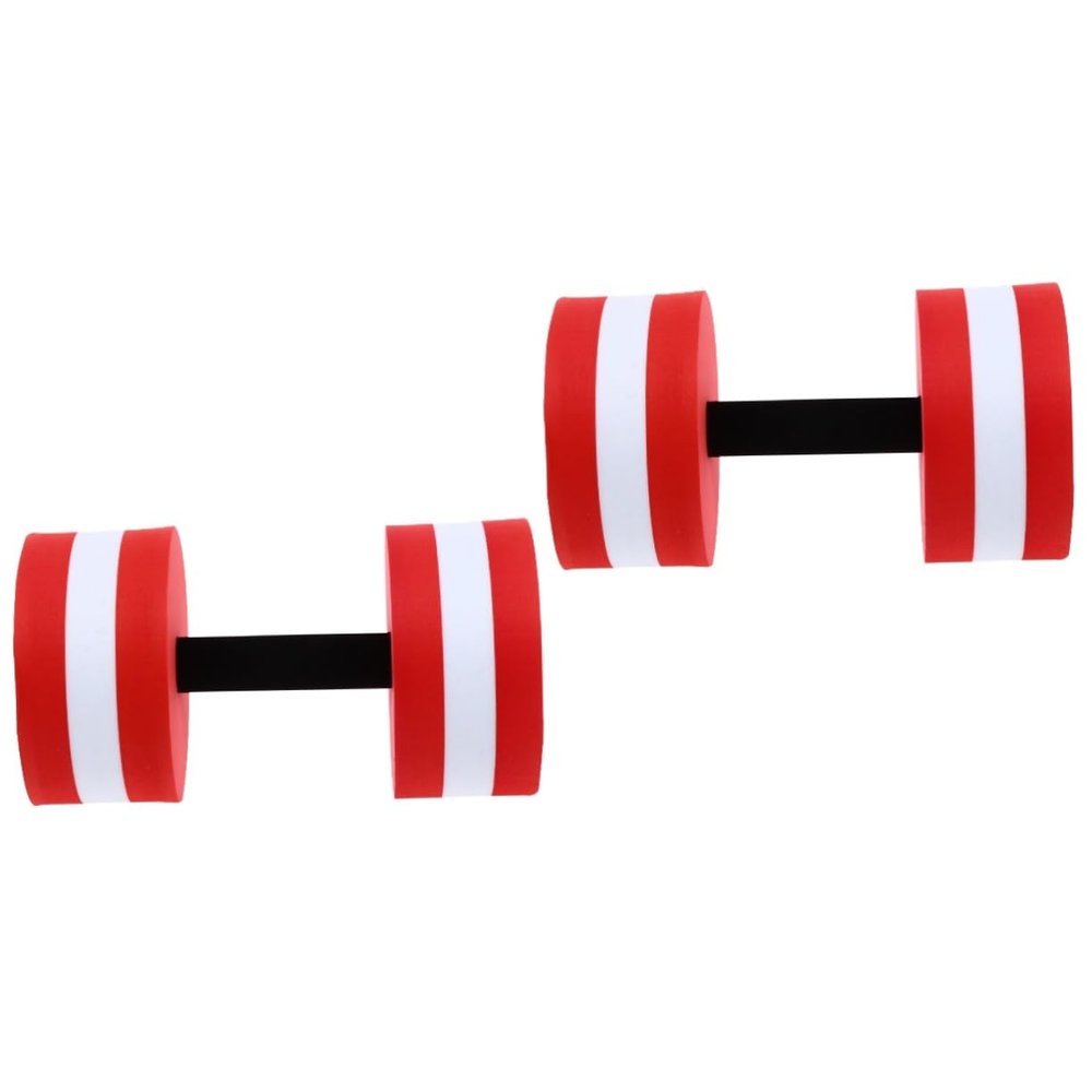 Yardwe 2pcs Swim Buoy Water Aerobics Dumbbell Eva Barbell for Adults Toddlers Pool Floats Resistance for Exercise