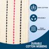 ecogreentextiles 100% Cotton 2 Inch Webbing Strap Sewing Supplies for Belt Bag and Luggage Straps in Natural Color - Webbing for DIY Projects - Webbing Handles & Straps for Cloth Tote Bag (10 FEET) view 3