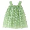 Baby Girls Tutu Dress, Green Butterflies Toddler Baby Girls Sleeveless Layered Princess Tulle Sundress Party Dress,Green with Full Butterflies Size 130 view 1