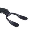 Buyless Fashion Button End 2 Pack Suspenders for Men - 48" Adjustable Straps 1 1/4" - Y Shape - 5113-2-Gray view 2