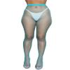 Be Wicked Womens Cant Back Down Pantyhose, OS, Turquoise view 1