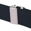 Buyless Fashion 2 Pack Adjustable Suspenders for Kids - 26" Elastic Straps 1" - Leather Y Shape Back - 5151-2 - Black view 4