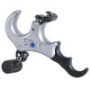 Stan OnneX Hinge Archery Release  Micro-Adjustable Hinge with Draw Control, Click Options, and Modular Fit for 3 or 4 Fingers, Echo Grey, S view 4