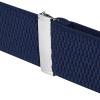 Buyless Fashion Heavy Duty 2 Pack Suspenders for Men - 48" Adjustable Straps 1 1/2" - X Back with Strong Hooks - 5145-2-Navy view 4