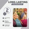 COLD FACTOR Cooling Headband for Women and Men  UPF 50+ Advanced Evaporative Comfort, Instant Cooling Sweatband for Outdoor Sports, Fitness, Yoga, Hiking, Running, and Workout  3 Pack (Camo) view 4