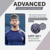 COLD FACTOR Cooling Headband for Women and Men  UPF 50+ Advanced Evaporative Comfort, Instant Cooling Sweatband for Outdoor Sports, Fitness, Yoga, Hiking, Running, and Workout  3 Pack (Gray) view 3