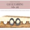 Creatively Cluttered Plug Earring Holder DIY Slats, Custom Gauge Size Wooden Organizer (3/4" (19mm), Stained Brown) view 2