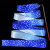KRILLIQ Dance Ribbons 3 Pcs Rhythmic Gymnastics Ribbon Baton Twirling Streamers Fitness Swing Ribbon Rainbow Streamers for Kids Artistic Dancing for Exercise view 4