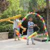 KRILLIQ Dance Ribbons Flexible Rotating Dance Ribbons Streamers Rainbow Streamers Dragon Pattern Gymnastics Ribbons for Kids Outdoor Exercise Fitness for Exercise view 3