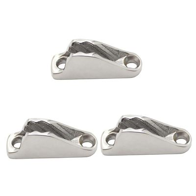 BESPORTBLE 3pcs Sailboat Rope Clipper Boat Buffer Limiter Stainless Steel Rope Lacing Tool for Boating