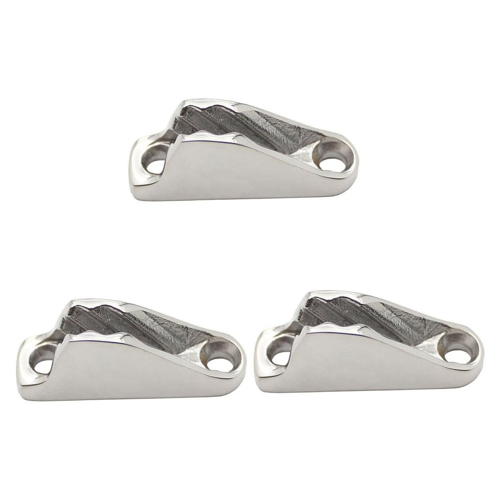 BESPORTBLE 3pcs Sailboat Rope Clipper Boat Buffer Limiter Stainless Steel Rope Lacing Tool for Boating
