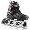Inline Skates for Kids Girls and Boys, 4 Sizes Adjustable Roller Skates Blades with Full Light Up Wheels for Women Men, Durable Outer Shell, Roller Skates 4-12 Adults view 1