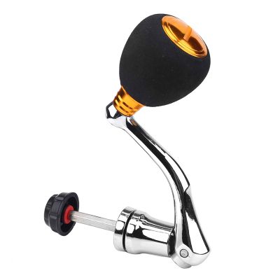 Acouto Reel Replacement Power Handle Metal Rocker Arm Grip Material Reel Manage Manufactured Fr (2000 3000 Medium Size)
