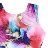 HOZIY Leotards for Toddler Girls Gymnastics Size 4-5t 4t 5t Kids Leo Tumbling Outfiits Purple Gold Red Floral Flower Marble Print Sparkle view 3