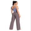 BUBBLELIME 29"/31"/33"/35"/37" Women's Wide Legs Yoga Pants Loose Lounge Sweatpants - Wide Legs_Taupe XL_31" Inseam view 3