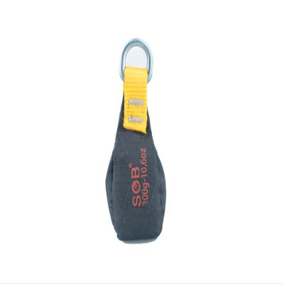 SOB Outdoor Throw Weight Bag 250g/300g/350g Arborist Durable Climbing Rope Bag Multi Throw Bag Tree Rock Spelunking (300g-Black)