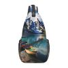 CSGJMYGS Sling Bag for Women Men Moraine Lake Canoes Cross Chest Bag Diagonally Casual Fashion Travel Hiking Daypack view 1