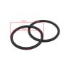 Be In Your Mind 20 Pcs 2mm Bicycle Bottom Bracket Flywheel Washer Spacer Bicycle 7 8 9 10 11 Speed Cassette Disc Aluminium Alloy Flywheel Hub Spacers Black view 4
