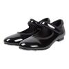 Asyusyu Tap Shoes for Girls & Toddler Girls | Black/Tan Dance Shoes | PU Leather | Practice & Performance (Size 5-13 Toddler/Little Kid/Big Kid),9,Toddler view 2