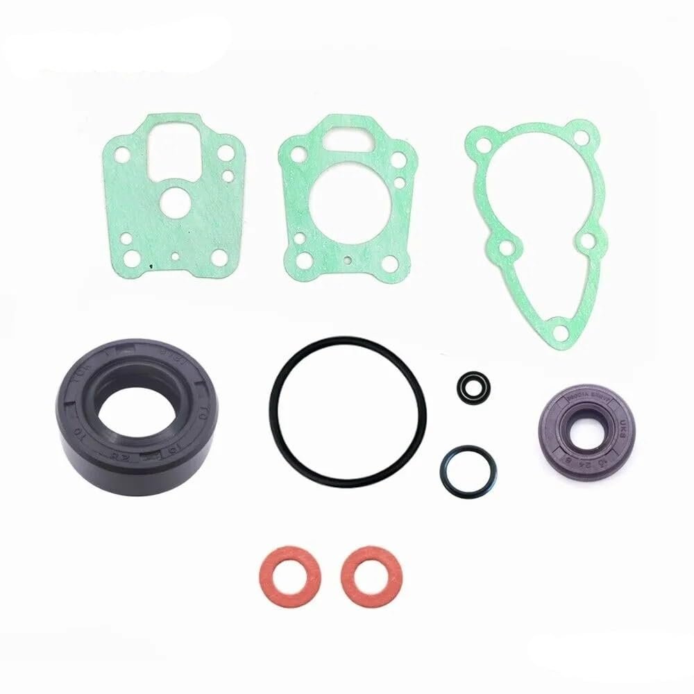 NyZyL 369-87321 Lower Unit Gasket Set for to-h-at-su 4-5HP Hangkai 6HP Outboard