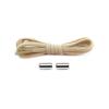 1Pair Elastic No Tie Shoelaces Semicircle Shoe Laces For Kids And Adult Sneakers Lazy Laces Adjustable Tieless Shoe Lace (Color : Khaki) view 1
