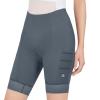 YKYWBIKE Biker Shorts Women 4D Padded Cycling Shorts Women Tummy Control Bike Short High Waisted Gym Workout Compression Biking Short Breathable Riding Underwear Dark Gray view 4