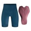 YKYWBIKE Cycling Shorts Women 4D Padded Biker Shorts Women Tummy Control Bike Short High Waisted Gym Workout Compression Biking Short Breathable Riding Underwear Blue view 1