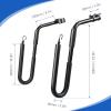 DTNESS Bicycle Surfboard Racks, Bike Surf Board Holder for Shortboards, Longboards, SUP Paddleboards, Skis, Windsurfing Boards, Outdoor Sports Surfing Wakeboard Carrier Mount for Bike view 3