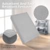 Exercise Balance Pad 15.7" x 13" x 2"Balance Foam Mat for Physical Therapy Equipment & Strength Stability Training, Slip Resistant Foam Mat for Yoga, Pilates, Meditation (Grey) view 4