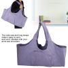 Large Yoga Mat Bag, Oversized Yoga Bag Lightweight Storage One Shoulder Bag Multi Functional Storage Pockets Canvas Travel Bag Yoga for Women Fits Mats (Purple) view 3