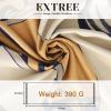 EXTREE Scarfs for Women Pashmina Silky Shawl Wrap for Evening Dressing Blanket Open Front Poncho Cape view 3