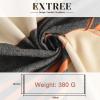 EXTREE Scarfs for Women Pashmina Silky Shawl Wrap for Evening Dressing Blanket Open Front Poncho Cape view 4
