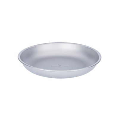 Boundless Voyage Titanium Camping Plate Dishes Saucer Lightweight Round Dinnerware Set Stackable Serving Plates Pasta Plates Travel Outdoor Home Kitchen Tableware Set Ti1117T