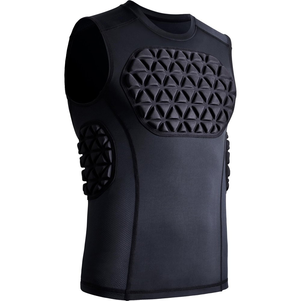 Legendfit Youth Football Baseball Chest Rib Protector Padded Compression Shirt Support Softball Lacrosse Heart Sternum Guard