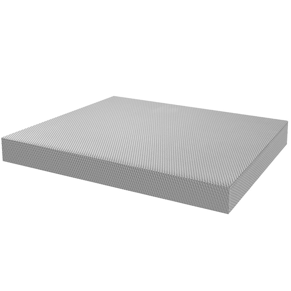 Exercise Balance Pad 19.7" x 15.7" x 2.4", Balance Foam Mat for Physical Therapy Equipment & Strength Stability Training, Slip Resistant Foam Mat for Yoga, Pilates, Meditation (Grey)