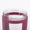 1pc Shaker Cup Fitness Sports Bottle Portable Large Capacity Plastic Protein Powder Shake Mixer (Pink, 650Ml) view 4