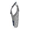 F.N.JACK Tactical Vest Paisley - Adjust Straps and Belt with 2 Pockets Outerwear Vests (One Size, Blue an White) view 3