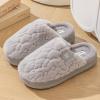 Fixizy Thick-soled cotton slippers autumn and winter home indoor plush cotton slippers view 4