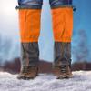 Gavigain Ski Gaiter Shoe Boots Cover, Outdoor Waterproof Sports Climbing Hiking Legging Gaiters Shoe Boots Cover,for Women & Men (Orange) view 3