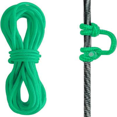 Archerest Bow String D Loop, 10 ft. D Release Nocking Loop Rope for Compound Bowstring Archery Green