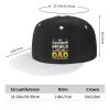 My Favorite People Call Me Dad Baseball Cap Women Men Adjustable Dad Golf Trucker Hat White view 2