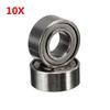 10Pcs MR63ZZ Miniature Steel Ball Bearings Skateboard Roller Rolling 6x3x2.5mm view 2
