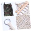 Kisangel Macrame Swing Hammock Chair Reticulated Camping Hammock Cotton Rope Tree Swing Rope view 2