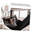 Kisangel Macrame Swing Hammock Chair Reticulated Camping Hammock Cotton Rope Tree Swing Rope view 3