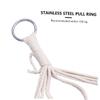 Kisangel Macrame Swing Hammock Chair Reticulated Camping Hammock Cotton Rope Tree Swing Rope view 4